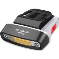 Klarus HC3 Cap Visor Light, harmaa