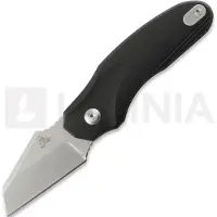 Twisted Assisted Fortis Sheepfoot kääntöveitsi, Black G-10, Stonewash