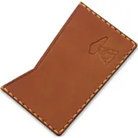 Paasipuukko Nahkainen korttikotelo, tan