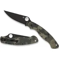 Spyderco Military 2 Black C36GPCMOBK2 Camo G10, pocket knife