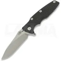 Hinderer Eklipse 3.5 Slicer kääntöveitsi, S45VN Stonewash, musta