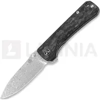 QSP Knife Hawk kääntöveitsi, shredded carbon fiber