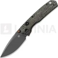 Vosteed Psyop 299 - Destroyer Gray - Norplex UltreX Micarta kääntöveitsi, musta