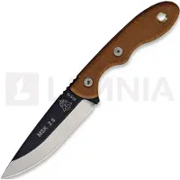Tops knives Mini Scandi Knife Micarta, ruskea