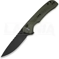 CIVIVI Tarask C25023C-2, Blackwashed Nitro-V, OD Green G10 pocket knife