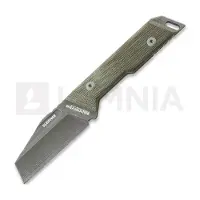 NN Knives Proto Wild Wharncliffe NC Milled veitsi, Green Micarta