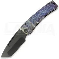 Medford Marauder 3V DLC Tanto kääntöveitsi, Blue Acid Etched