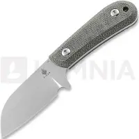 Kizer Cutlery Deckhand, Black Micarta,Stonewashed