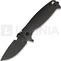 Dpx HEST/F Framelock kääntöveitsi, black stonewash