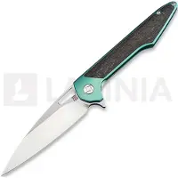 Artisan Cutlery Archaeo Framelock M390 Small kääntöveitsi, vihreä