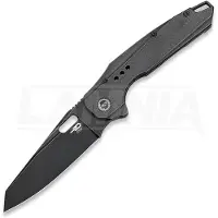 Bestech Nyxie - Blackwash - Titanium kääntöveitsi, musta