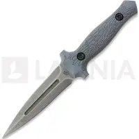 PG Knives Stealth Dagger, Kryptek Blue G-10, Acid Wash