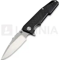 Artisan Predator Linerlock D2 Small kääntöveitsi, musta