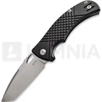 MKM Knives Ciras - Stonewash - G10 kääntöveitsi, musta