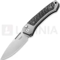 Lionsteel Twain - MagnaCut - Solid Ti + Solid CF kääntöveitsi