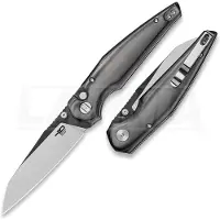 Bestech Snakebird - Satin + PVD - Micarta kääntöveitsi, musta
