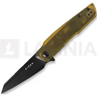 Kizer Cutlery Skinner Nitro-V kääntöveitsi, Yellow PEI