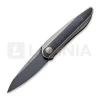 We Knife Black Void Opus kääntöveitsi, bronze ti with black G10 inlay