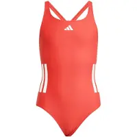 Adidas Urheilullinen uima-asu melooni / valkoinen