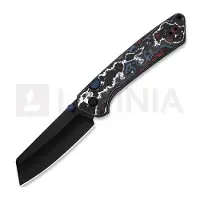 Kizer Cutlery Madrac KI3693A1 Matte DLC S45VN, Fat Carbon Nebula, pocket knife