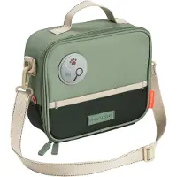 Done by Deer Insulated Lunch Bag Tiny Trails Green 4 L - Green - 24.5X 10X H 21CM