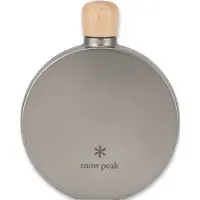 Snow Peak Titanium Curved Flask
