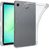 SKALO Samsung Galaxy Tab A11+ Läpinäkyvä TPU Kynäkotelo Suojakuori - Läpinäkyvä