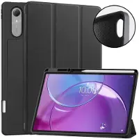 SKALO Trifold Kotelo sopii Lenovo Idea Tab Pro Gen 2 13" - Musta