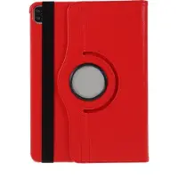 SKALO 360 Litchi Kotelo sopii iPad Air 11 (2025) - Punainen