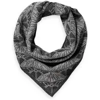 Scotch & Soda Jacquard Knitted Triangle Huivi