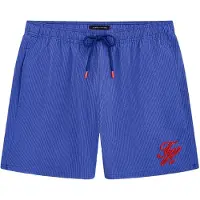 Tommy Hilfiger Underwear Uimashortsit 'Ithaca' sininen / punainen