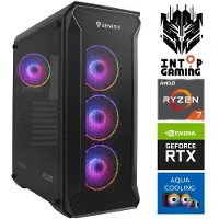 INTOP Tietokone AQUA Ryzen 7 8700F 32GB DDR5 2TB SSD M.2 NVME RTX5070Ti 16GB no-OS