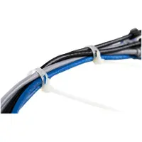 StarTech.com Cable Ties 65 Mm 100 Units Valkoinen