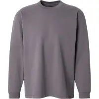 Levi's Paita 'LS Workwear Tee' basaltinharmaa