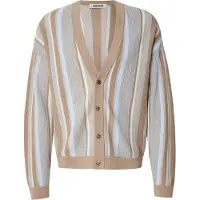 Drykorn Neuletakki 'ELDARO' beige / vaaleansininen / vaaleanruskea / valkoinen