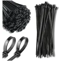 Hobby Hall Nippusiteet musta nippusiteet 200x4,8mm nylon 100 kpl