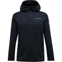 Peak Performance Men's Light Zip Hood Black Välikerrospuserot XXL