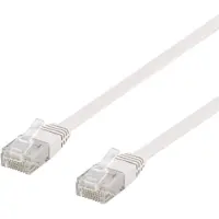 Deltaco TP-615V-Fl RJ-45 RJ-45 CAT 5e 15m Valkoinen