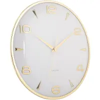 Karlsson seinäkello Sienna Glow white KA6017WH