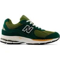 New Balance unisex. U2002RV1_LI Green 2002R leather trainers (49), Flat, Suede, Laces, Casual