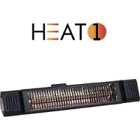 HEAT1 Terassilämmitineco Plus-line 2000 W, Musta