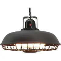 NSH Nordic Terassilämmitin 600/1200/1800 W Ripustettava Malli, Kaukosäädin, Soft Touch-painike