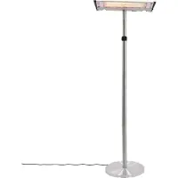 NSH Nordic Terassilämmitin, Lattiamalli 'Teleskooppi' 1000/2000 W Gt