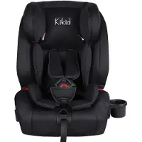 Kikid Turvaistuin, Isofix, 9-36 Kg, Black Edition