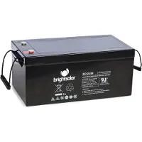 Brightsolar DC12-260Ah huoltovapaa AGM akku