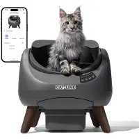 Catlink Open X Smart Self-Cleaning Cat Litter Box - Grey