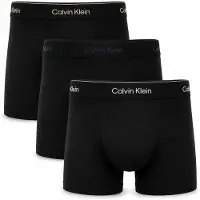 Calvin Klein Relaxed Fit Trunk 3Pk - Black - XL