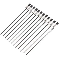Typecat 12pcs Model Painting Stand Base Holder Magnetic Bendable Alligator Clip Sticks Set Modeling Tools for Airbrush