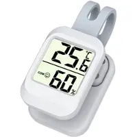 Torribaly Guitar Humidifier with Thermometer Hygrometer for Guitar Humidifier Anti-Drying-Panel Cracking Guitar Accessories White