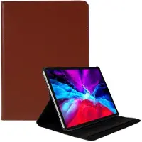 SKALO 360 Litchi Kotelo sopii iPad Air 13" M4 (2026) - Ruskea